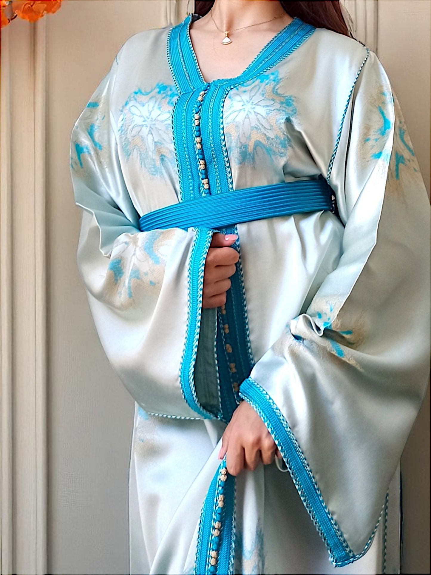 MOONLIT PEARL CAFTAN