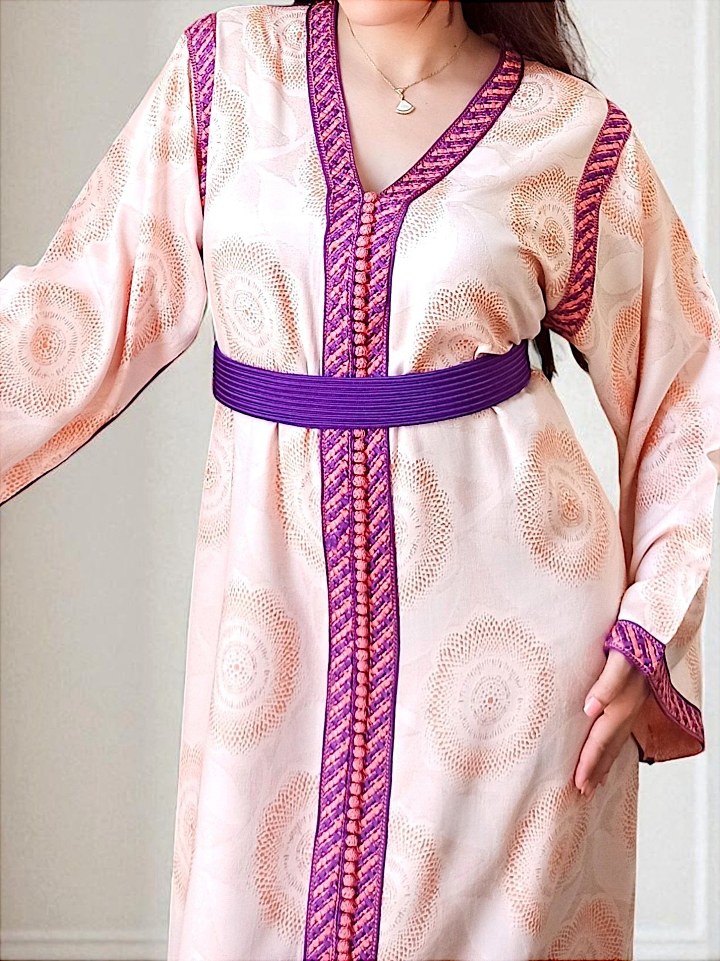 BLUSH DUSK CAFTAN