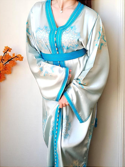 MOONLIT PEARL CAFTAN