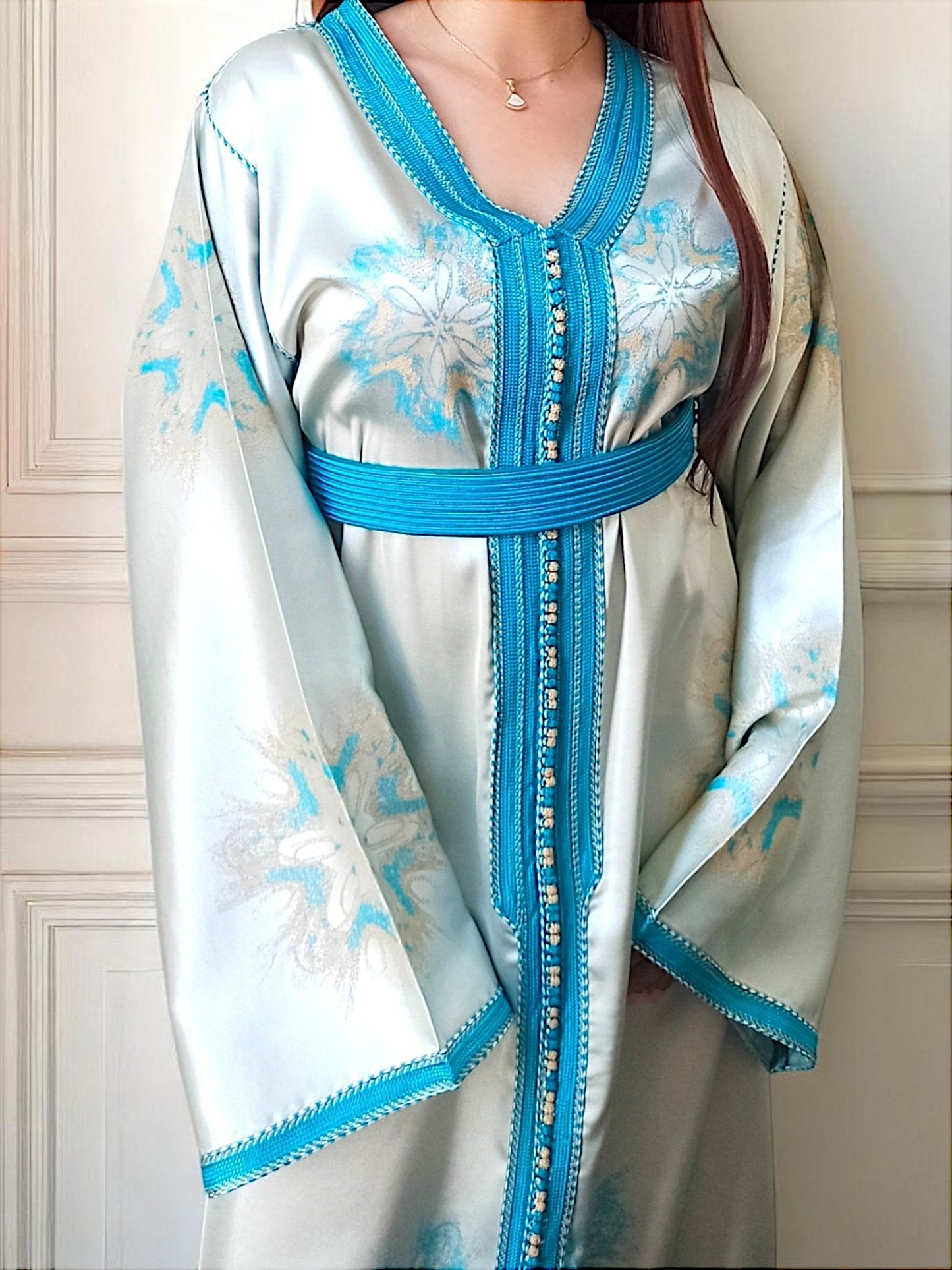 MOONLIT PEARL CAFTAN