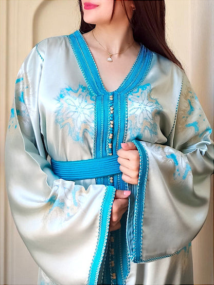 MOONLIT PEARL CAFTAN