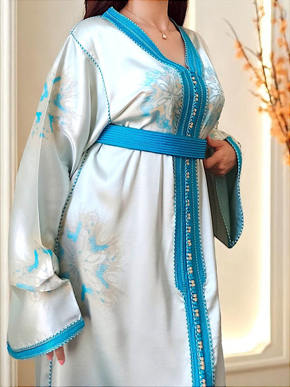 MOONLIT PEARL CAFTAN