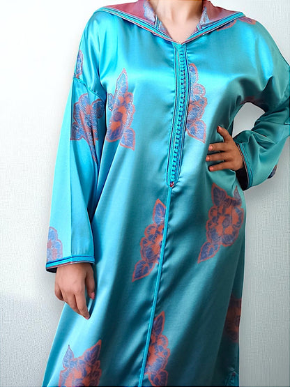 BLUE MIRAGE DJELLABA