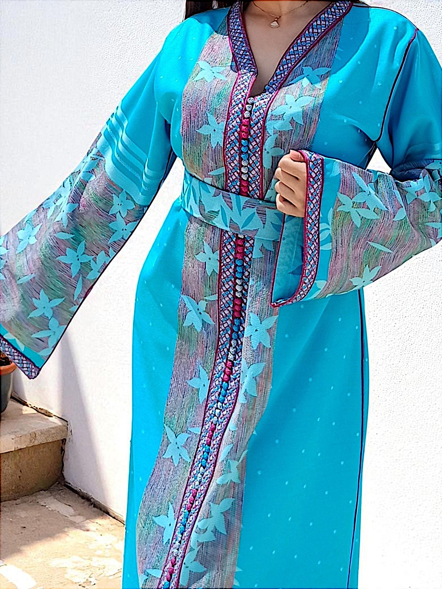 CELESTIAL GARDEN CAFTAN
