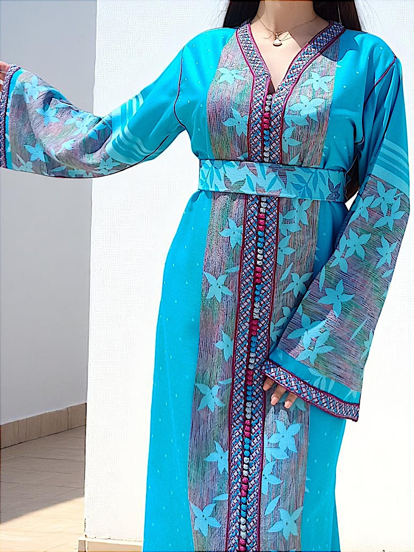 CELESTIAL GARDEN CAFTAN