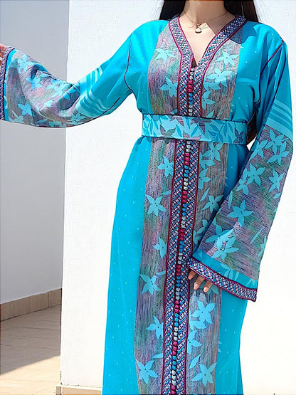 CELESTIAL GARDEN CAFTAN