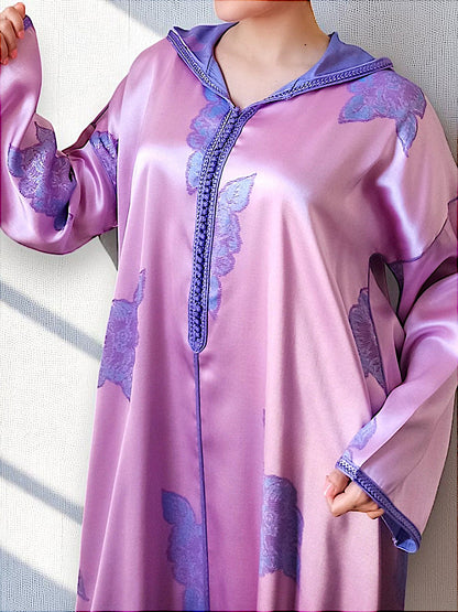 LUMINOUS BLOOM DJELLABA