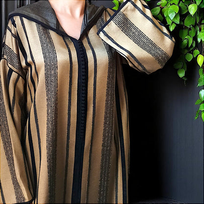 NOIR SAHARA DJELLABA