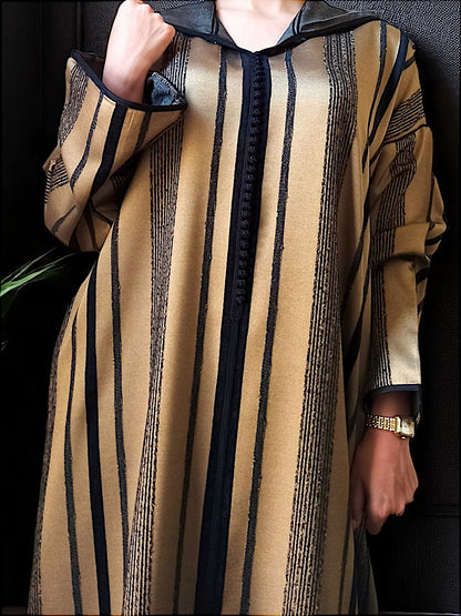 NOIR SAHARA DJELLABA