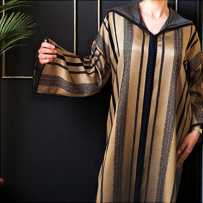 NOIR SAHARA DJELLABA