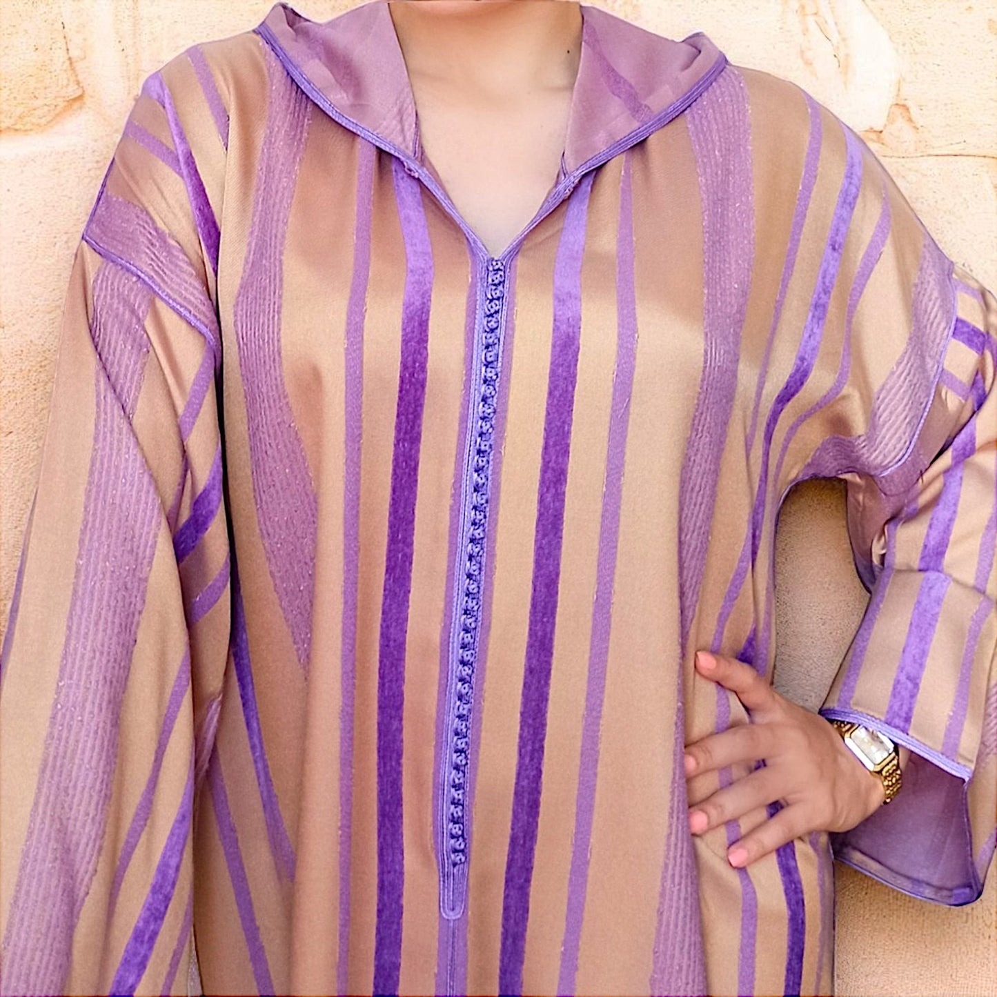 DUNE ORCHID DJELLABA