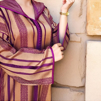 SULTANA PLUM DJELLABA